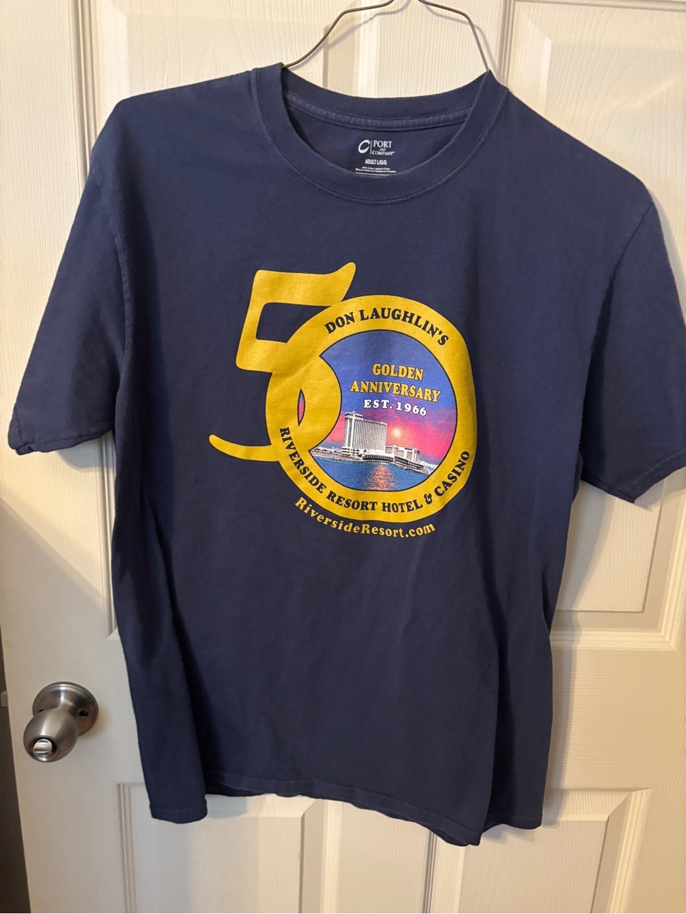 Don Mclaughlins Riverside Resort Hotel& Casino with Gold 50th Anniversary